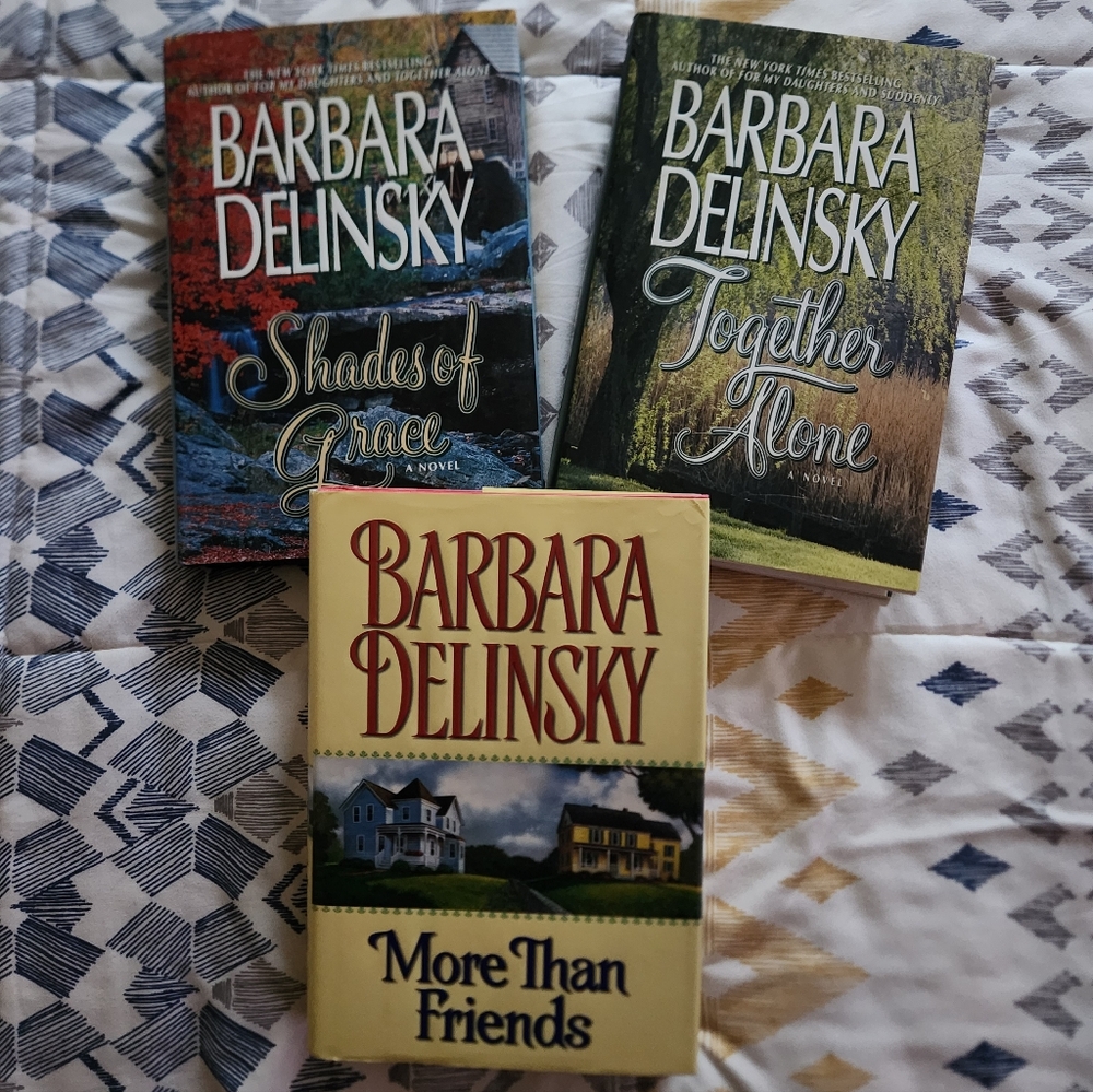 Barbara Delinsky Books Shades Of Grace, Together Alone, More Than Friends
